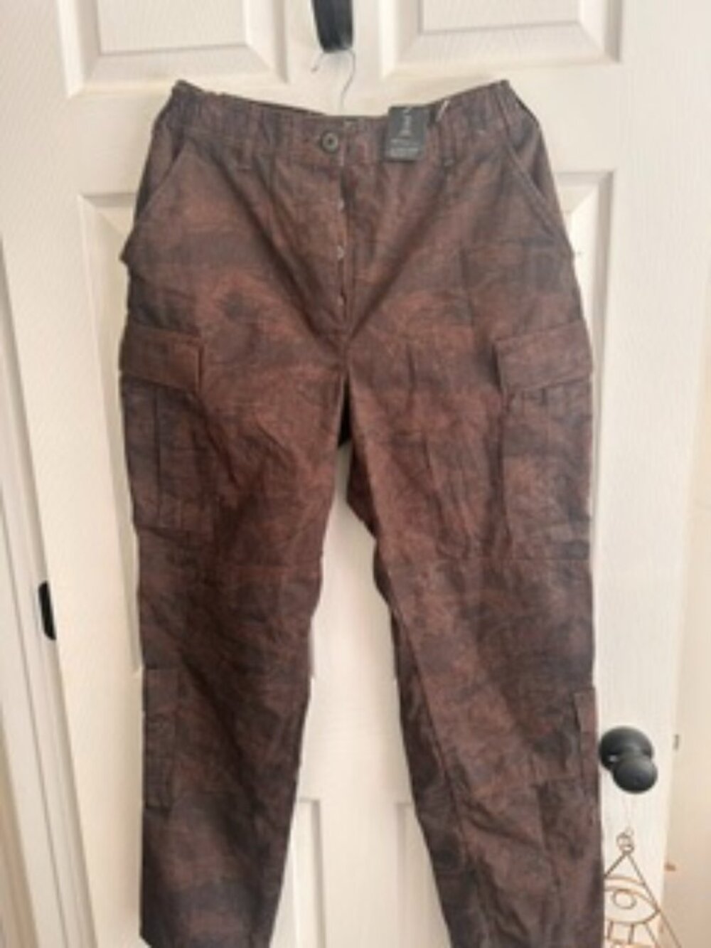 Urban Outfitters Urban Renewal Digital Camo Pants Size L Brown